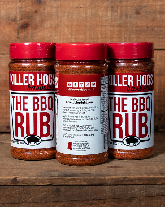Killer Hogs The BBQ Rub. (3 Pack)