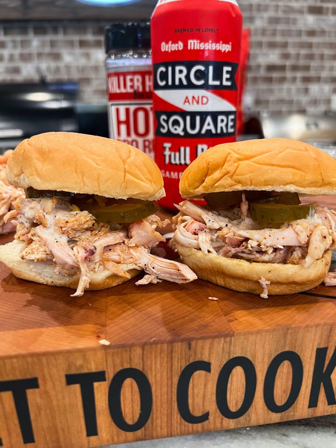 Beer Can Chicken Sliders