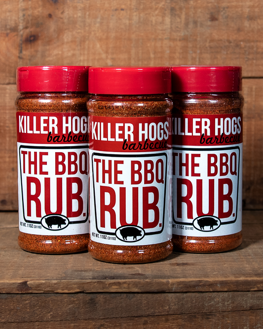Killer Hogs The BBQ Rub. (3 Pack)