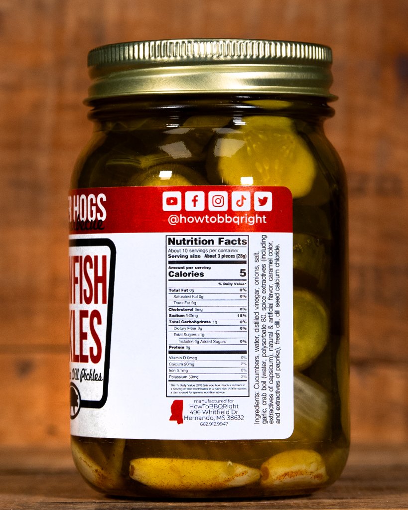 Killer Hogs Crawfish Pickles - HowToBBQRight