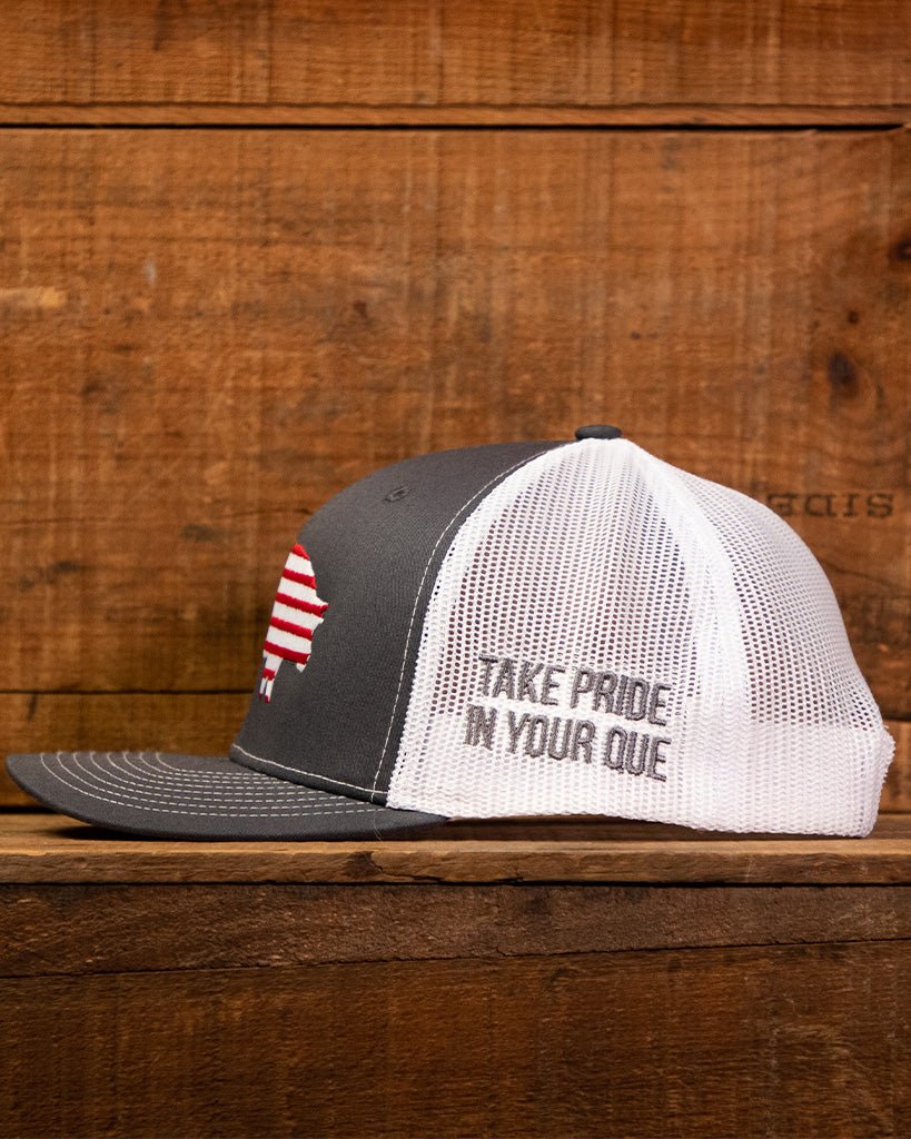 Killer Hogs Grey American Hog Hat - HowToBBQRight