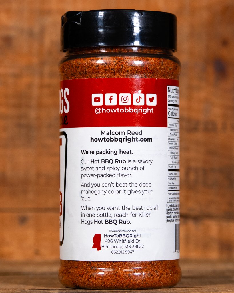 Killer Hogs Hot BBQ Rub - HowToBBQRight