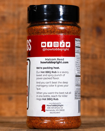Killer Hogs Hot BBQ Rub - HowToBBQRight