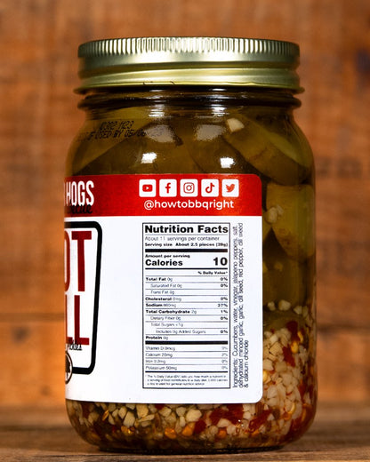 Killer Hogs Hot Dill Pickles - HowToBBQRight