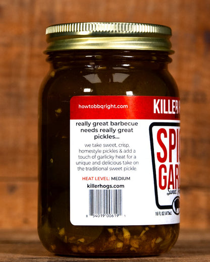 Killer Hogs Spicy Garlic Pickles *SPICY* - HowToBBQRight