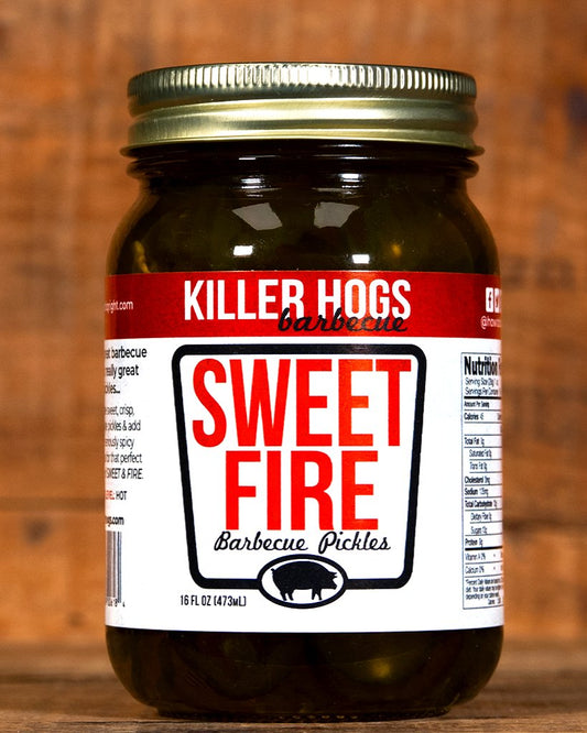 Killer Hogs Sweet Fire Pickles *SPICY* - HowToBBQRight