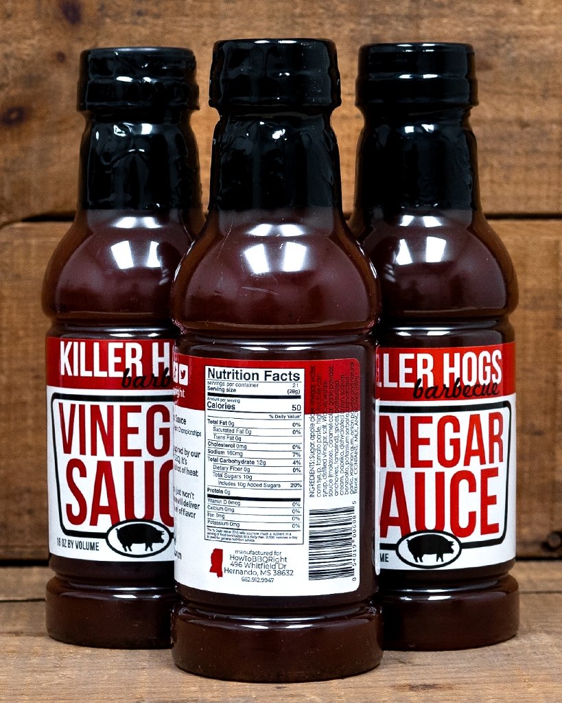 Killer Hogs The Vinegar Sauce 3 Pack - HowToBBQRight